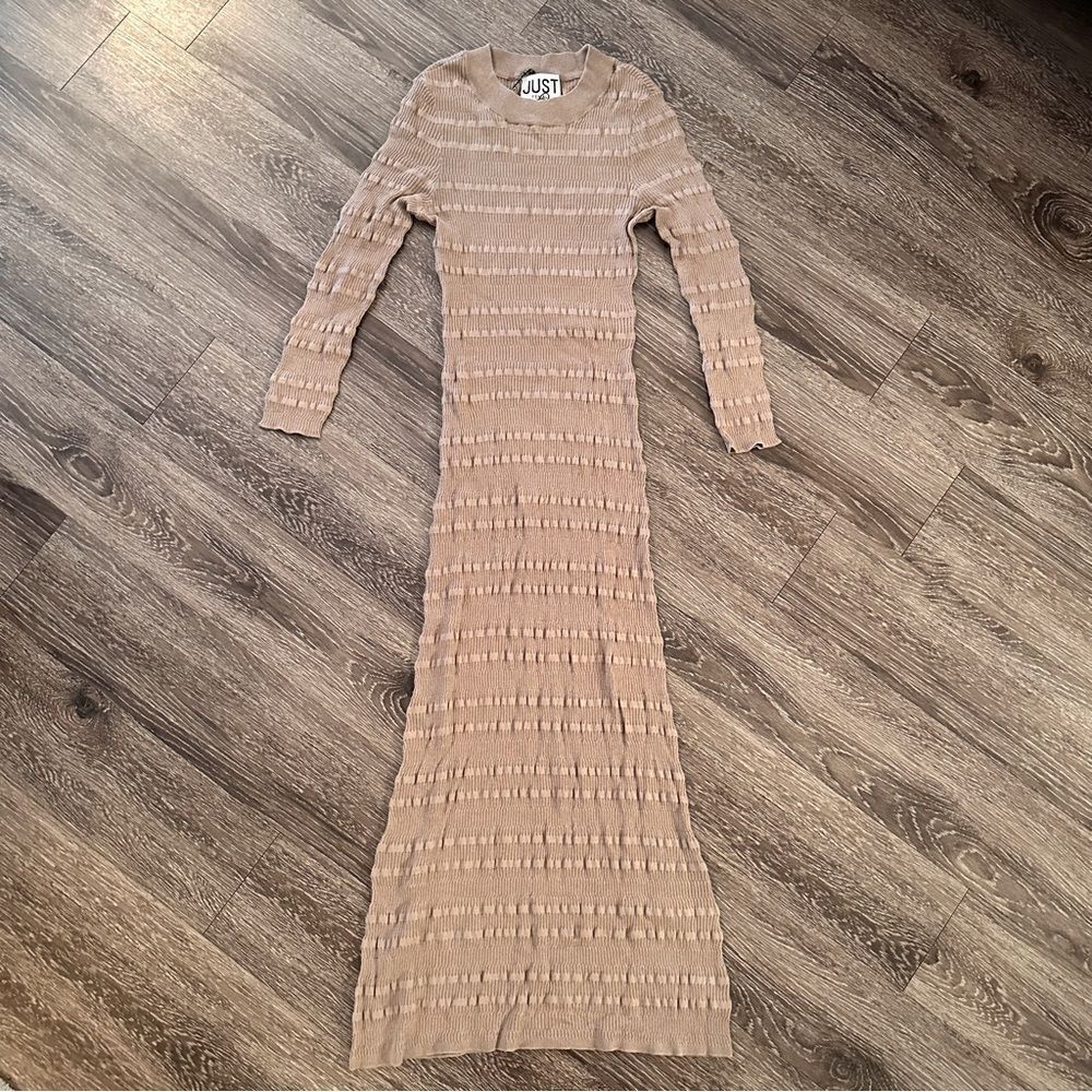 Just female Sanya knit maxi dress